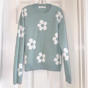 {SHEIN} Floral Sweater